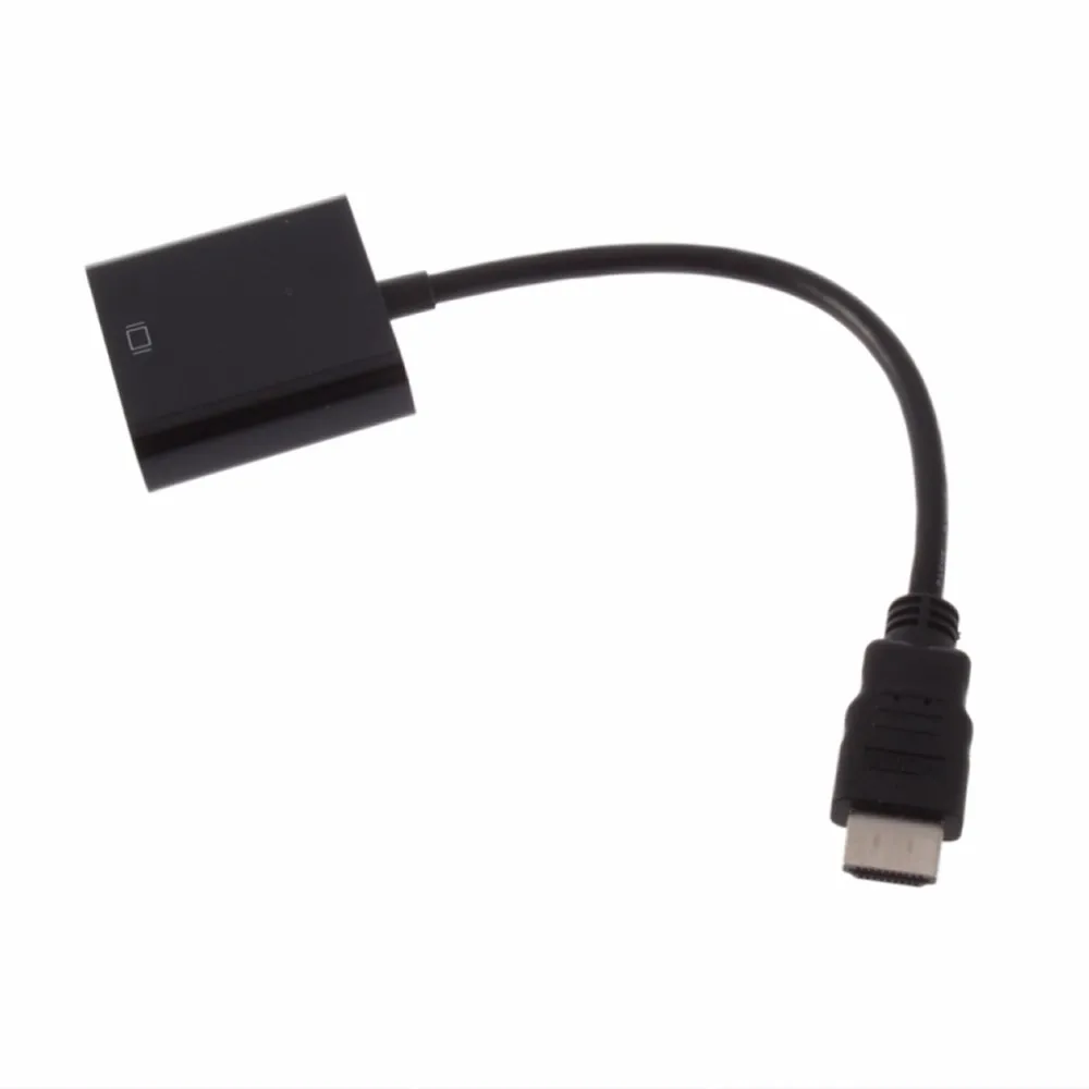 HDMI к VGA адаптер цифровой аналоговые аудио и видео кабель конвертер HDMI VGA разъем для PS4 ПК ноутбук Chromebook tv Box