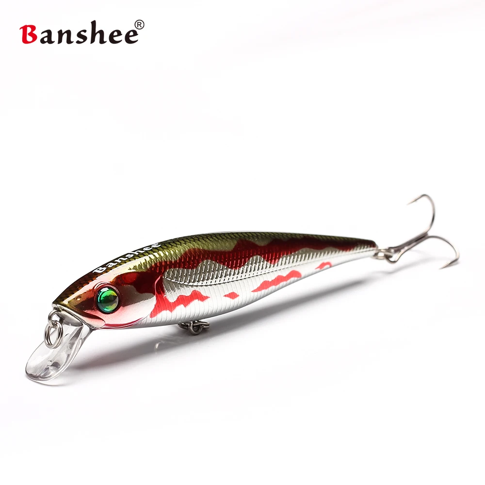Banshee100mm 16 جرام بارد عصا JR حشرجة الصوت MNNW40 المتذبذب الصلب الاصطناعي الطعم باس العائمة الصيد إغراء Jerkbaits البلم Banshee100mm 16 جرام بارد عصا JR حشرجة الصوت MNNW40 المتذبذب الصلب الاصطناعي الطعم باس العائمة الصيد إغراء Jerkbaits البلم