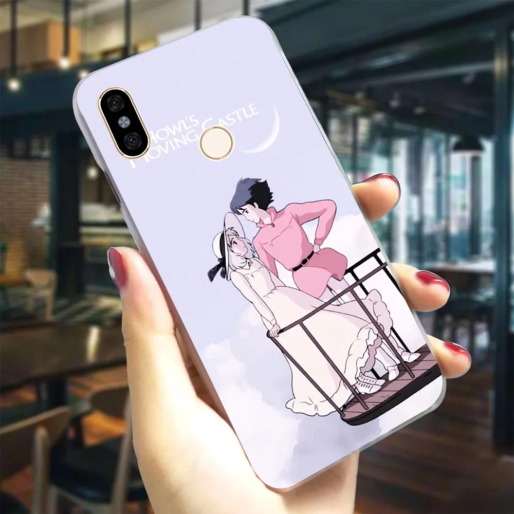 

Howl's Howls Moving Castle Phone Case For Redmi 4X Cover S2 4A 5 6 7 5 Plus/5A 6A 6 Pro GO Note 4 4X 3/5/6/7 Pro