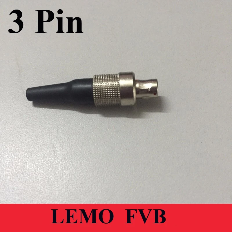 

LEMO connector LEMO FVB.00.303 LEMO 00B 3 pin FVB Connetor For wisycom MTP40/MTP40S/MTP41 ,Mini Connector for Sennheiser SK2000