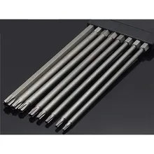 8 шт. набор 150 мм 1/4 дюймов шестигранный хвостовик Магнитная отвертка Torx биты T8-T40 Электрический Драйвер Биты ручные инструменты отвертка сверло S2