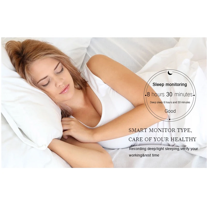 Round Dial Bluetooth Smart Watch Sleep Monitor Pedometer Tracker Sport Watch Sleep Fitness Tracker Smartwatch for Android