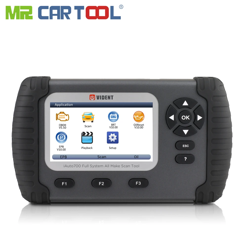 

iLink700 LCD Full System Diagnostic Tool Oil Reset EPB ABS SAS Car Airbag Reset DPF Regeneration Battery Configuration OBDII
