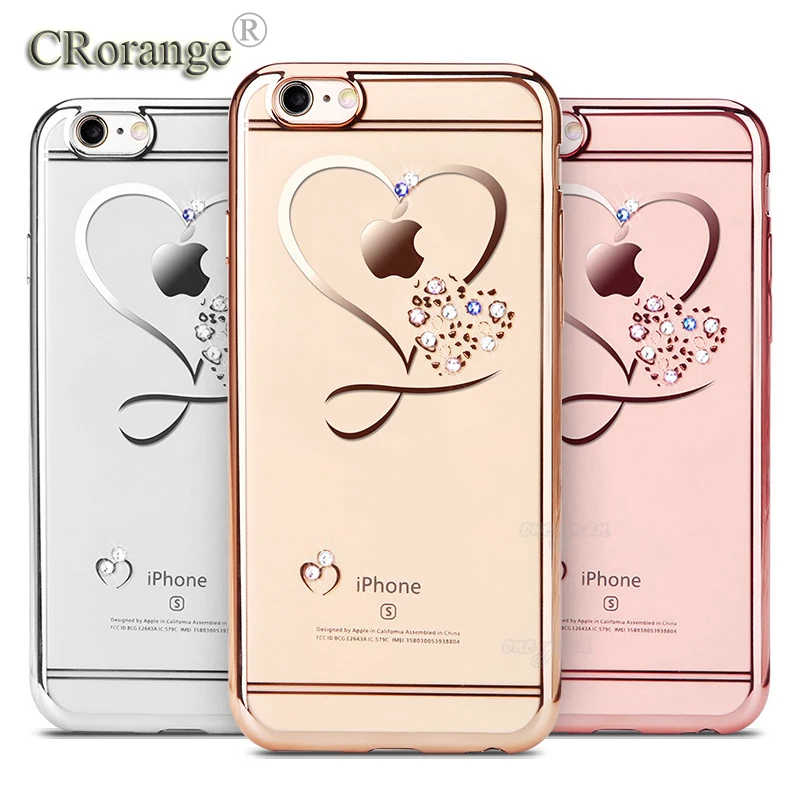 For iphone 6 Plus Case Ultra Thin Clean Soft TPU Crystal Phone Cases