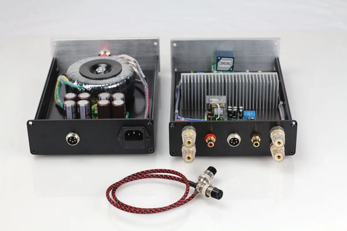 ZEROZONE HIFI Split NAP250 MOD стерео усилитель мощности 80 Вт + Настольный PSU L8 8|Усилители