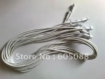 

18# waterproof interconnecting flexible cable rgb using 2m long wire 4pins with male&female connector 20pcs/lot DHL freeshipping
