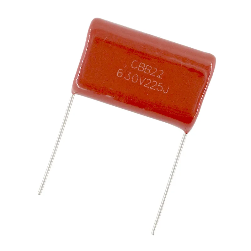 

MCIGICM 200 pcs 2.2uF 225 630V CBB Polypropylene film capacitor pitch 27mm 225 2.2uF 630V