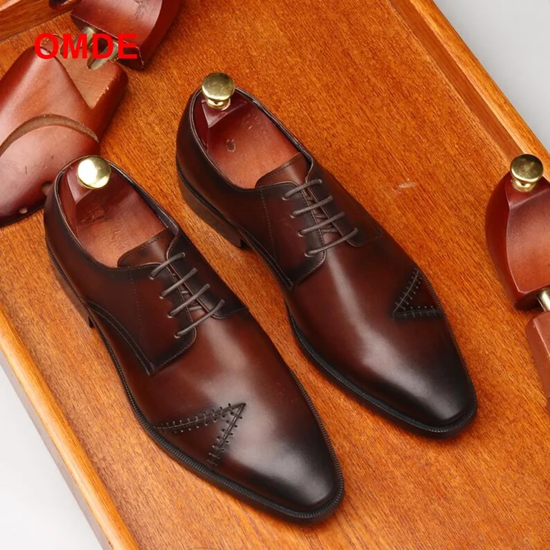 Buy OMDE High end Genuine Leather Formal Shoes Men
