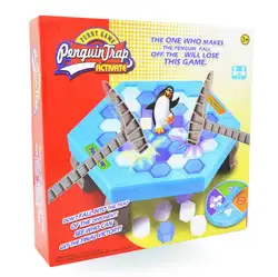 Активировать Пингвин настольные игры Family/партии детей с родителями смешная игра-головоломка экологически ABS пластика с Бесплатная