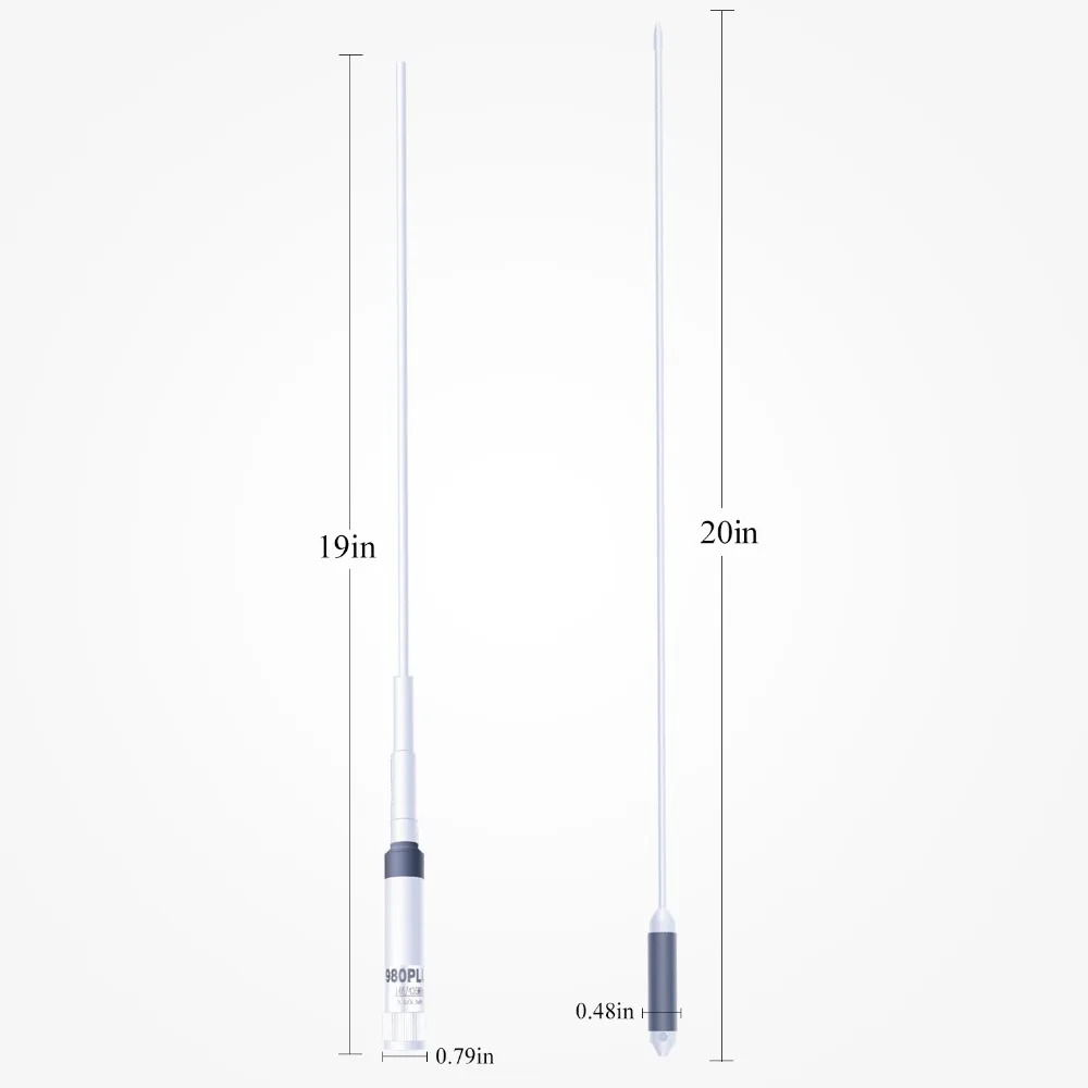 SOCOTRAN 980 плюс Двухдиапазонная VHF/UHF Мобильная антенна с высоким коэффициентом усиления PL259 Разъем Мобильный приемопередатчик антенна для Socotran ST-980PLUS