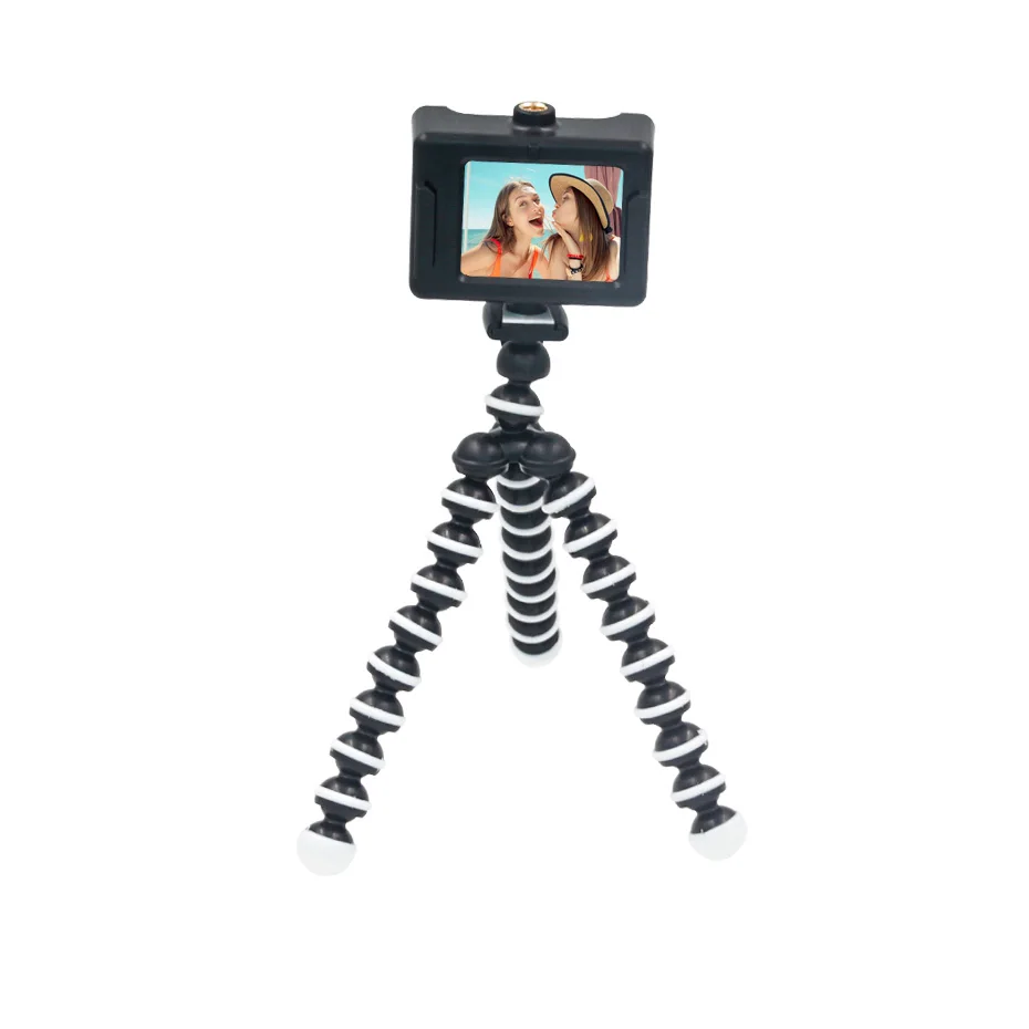 Mini Mobile Phone Camera Tripod Stand Gorillapod Octopus Flexible Tripod Bracket Smartphones Clip for Go pro Hero 5 xiaomi yi 4k (16)