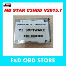 Новинка, mb star c3hdd, высокое качество, MB Диагностический мультиплексор, тестер MB Star C3, программное обеспечение, 160 Гб HDD,07/,09 versio