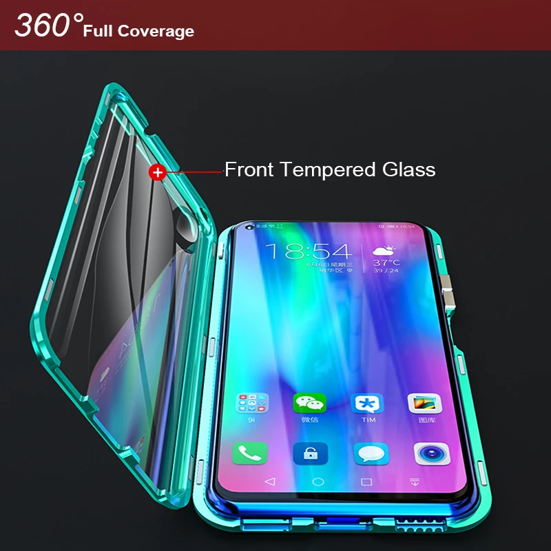 Чехол с полным покрытием корпуса для Huawei honor 20 чехол магнитной застежкой Pro