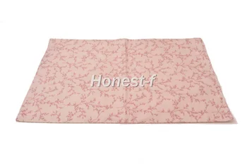 

Pink Color Heat-resistant Placemat,Reversible Cotton & Linen Table Mats for Dining,Kitchen
