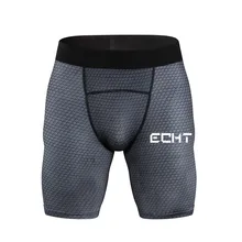 Летние шорты для бега, мужские быстросохнущие Компрессионные шорты для тренировок, фитнеса, короткие штаны, леггинсы для бега, обтягивающие спортивные шорты для спортзала