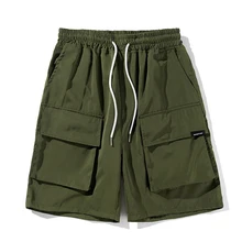 Японские рабочие шорты летние мужские трендовые повседневные гонконгские стильные свободные шорты