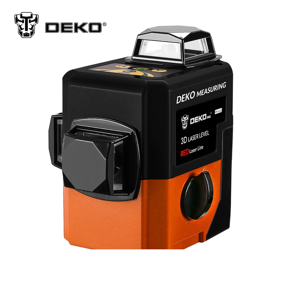 

Лазерный уровень DEKO HV-LL12R 3D (12 линий, красный)