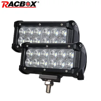 

2PCS Offroad Led Bar 7 Inch 36W LED Work Light Bar Flood Spot Beam Spotlight for SUV UAZ ATV 4x4 Boat Tractor Truck 12V 24V Car