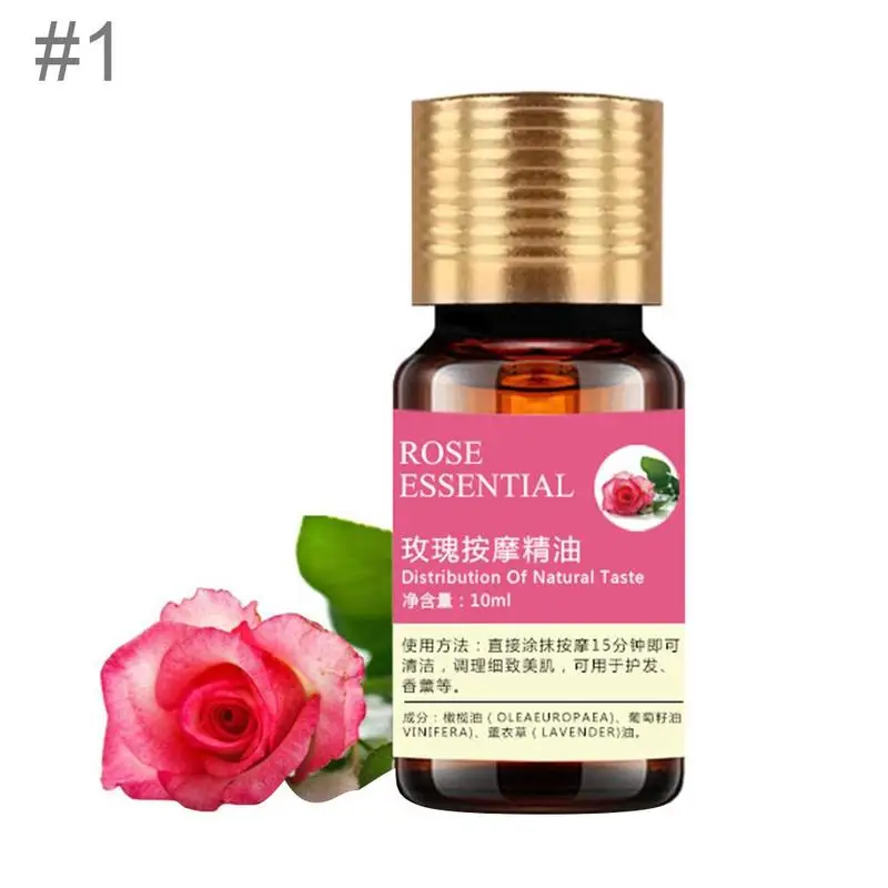 10ml Essential Oils Organic Body Relax Skin Care Help Sleep For Aromatherapy Diffusers Pure Essential Oil Body Massage Relax