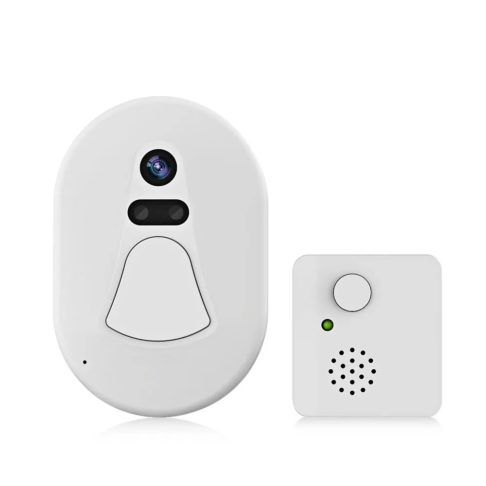 FIMEI D1 WiFi Smart Камера дверной звонок Ночное видение Широкий формат Запись видео фото