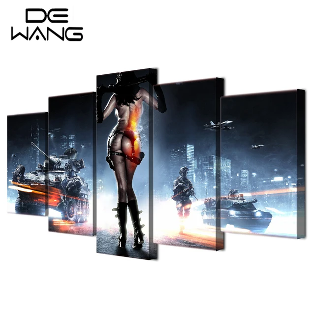 5 Piece Canvas Art Hot Y Open Photos Hd Painting Wall 5 Piece Canvas Art Hot Y Open Photos Hd Painting Wall Home Decor