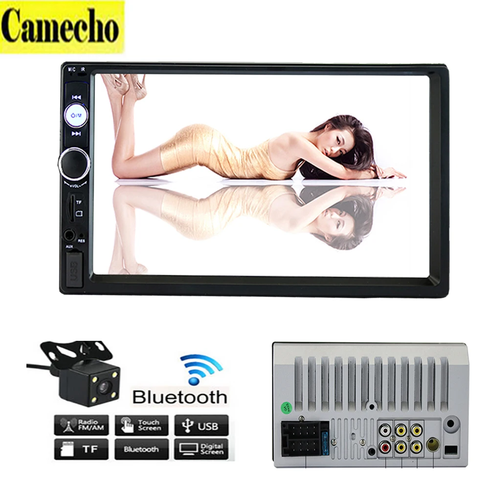 Universal 2 Din Car MP5 Player 7 HD Touch Screen Car Monitor Multimedia FM MP5 USB
