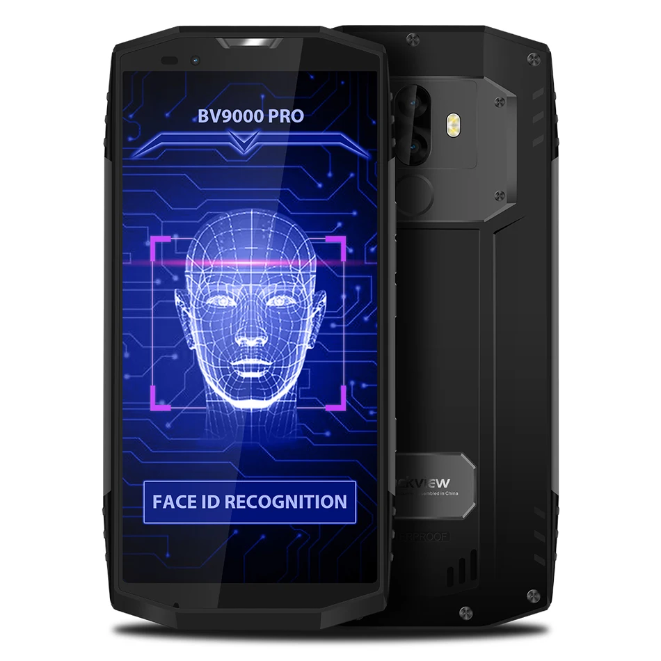 Смартфон Blackview BV9000 Pro 5 7 дюйма IP68 водонепроницаемый 6 ГБ 128 P25 2 ГГц 4180 мАч сканер