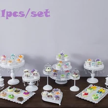 11 шт./компл. белый торт стенд Свадебный кекс подставка для кексов инструменты Свадебный декор