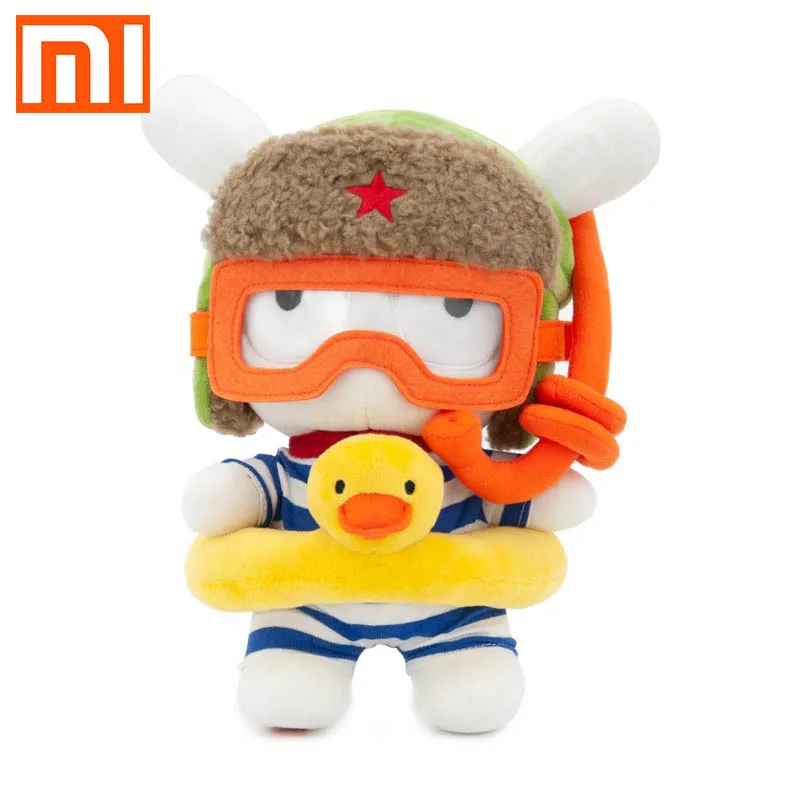 Оригинальная кукла кролик xiaomi Mitu 25 см ПП хлопок и шерсть мультяшная милая игрушка