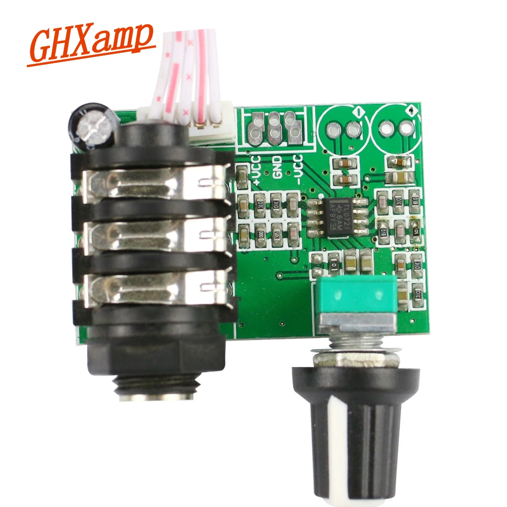 GuitarInstrumentPreamplifierPreampTL072OpAmpHighImpedanceAudio