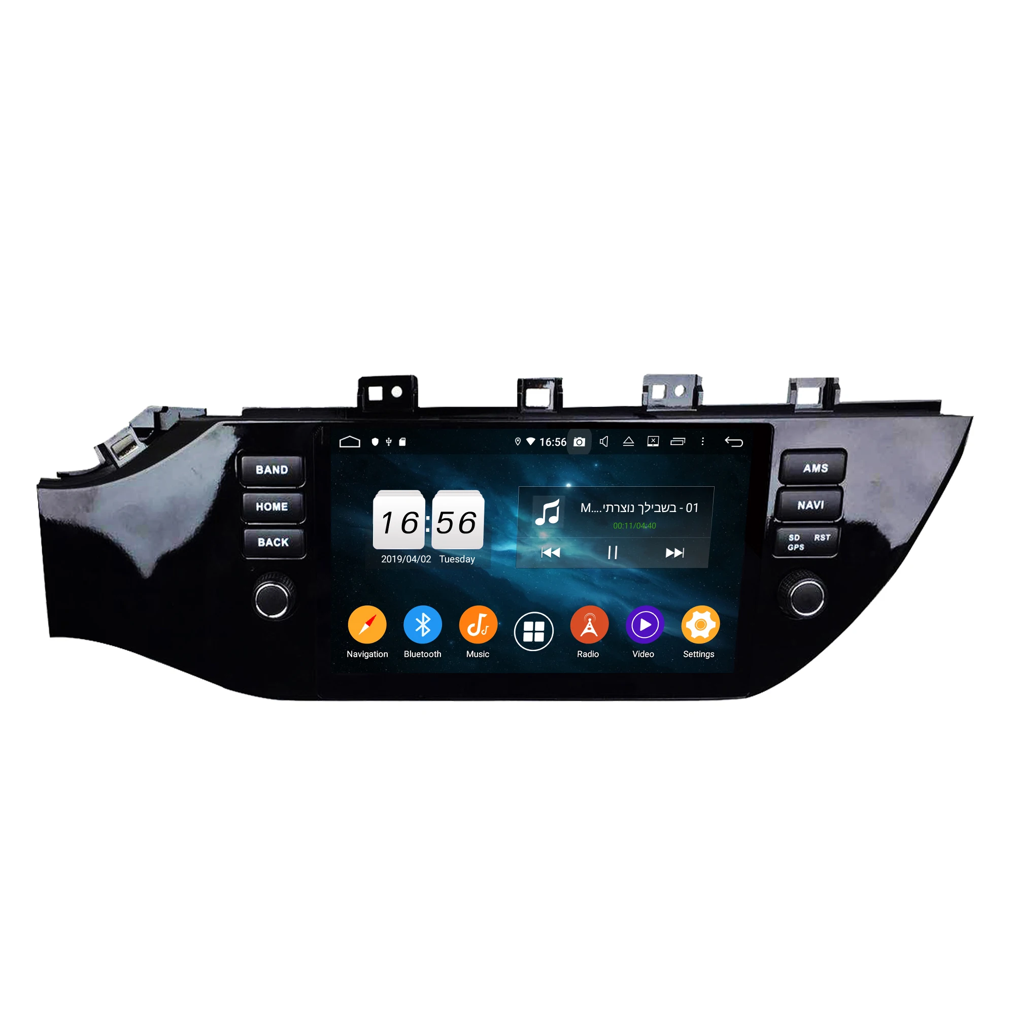 DSP PX6 1 din 9 &quotAndroid 10 автомобильный DVD GPS ГЛОНАСС для Kia K2 RIO 2017 2018 RDS радио USB Bluetooth 5 0 WIFI