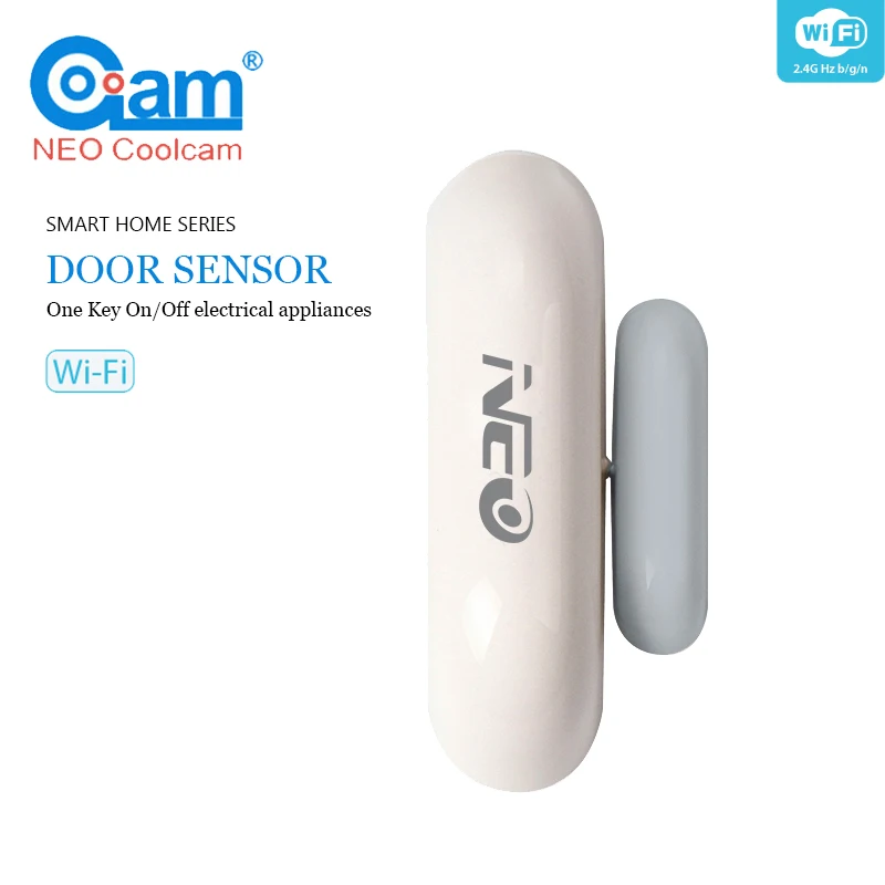 

NEO NAS-DS01W WiFi Smart Door Sensor/Window Sensor Home Automation Alarm System Motion Alarm,No Expensive Hub Required
