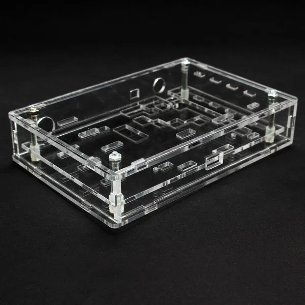

1PC Type Transparent Acrylic Sheet Housing Case For DSO138 Oscilloscope Wholesale Universal