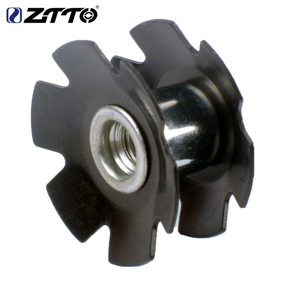 

ZTTO MTB Road Bike Bicycle Cycling Steer Tube Headset Aluminum Star Nut 1 1/8" OD28.6mm