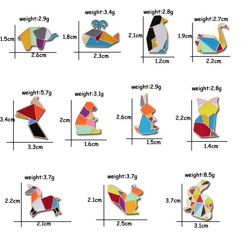 Значок куртки милые животные Броши лошадь лиса слон Пингвин кролик медведь птица кошка белка КИТ Лебедь нагрудные булавки ювелирные изделия эмаль