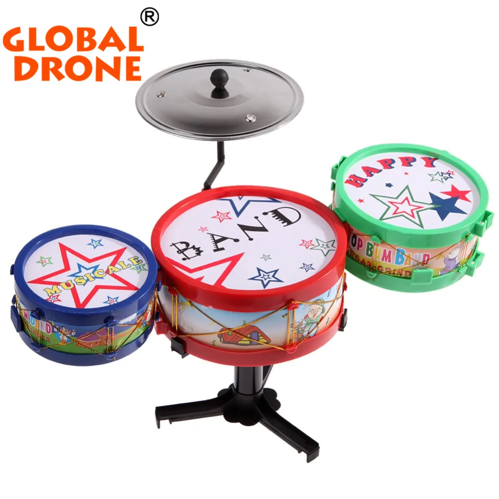 New Arrival 2016 Toys Jazz Drum Rock Set Music Toddler Toys Excellent