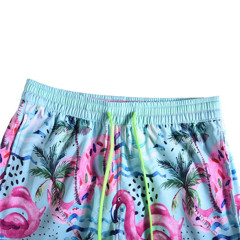 Women Summer Shorts Casual Drawstring Waistband coconut wind graffiti 3D print Beach Style Swim Pool with Pocket Female Shorts Women Summer Shorts Casual Drawstring Waistband coconut wind graffiti 3D print Beach Style Swim Pool with Pocket Female Shorts