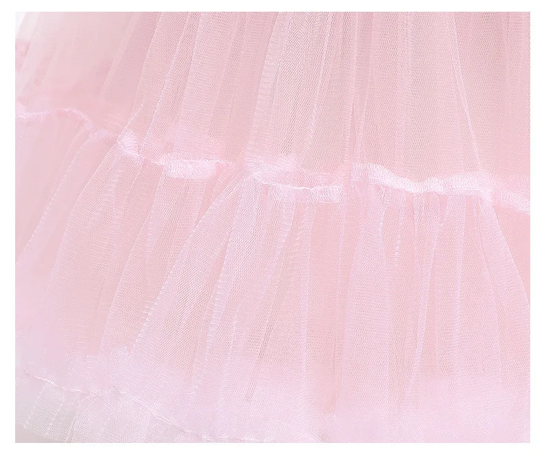 New Arrivals Girls Unicorn Dress Children Rainbow Princess Birthday Party Christmas Carnival Dress Kids Wedding Dresses Costume (9)