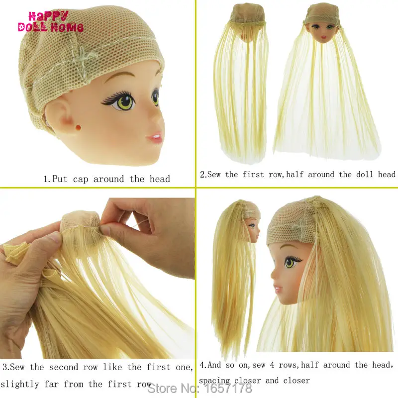 barbie diy hair