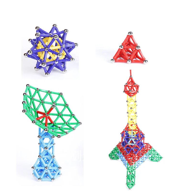Magnetic Rod building Blocks Educational Magnetic Stick Model Building Kits Toys DIY Magnetic Construction Toys For Children (5)