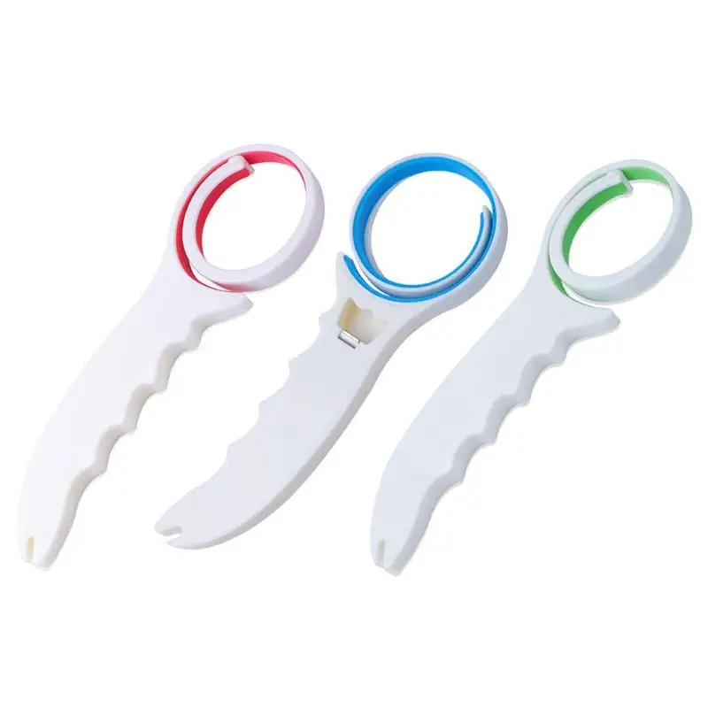 3 in 1 Multifunction Plastic Screw Cap Jar Bottle Wrench Opener Anti
