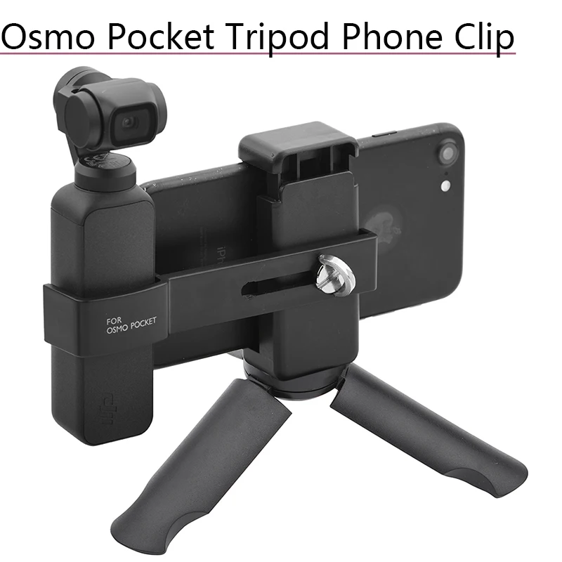 DJI Osmo Pocket Mobile font b Phone b font Securing Clip Bracket Mount Desktop Tripod for