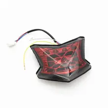 Motorcycle Integrated LED Tail Light Brake Stop Light Turn Signals For Kawasaki Taillight Z650 Z900 NINJA 650 ABS 2017 2018 motorcycle rear tail light brake signals led integrated lamp smoke light for kawasaki z1000 z1000sx ninja 1000 versys 650