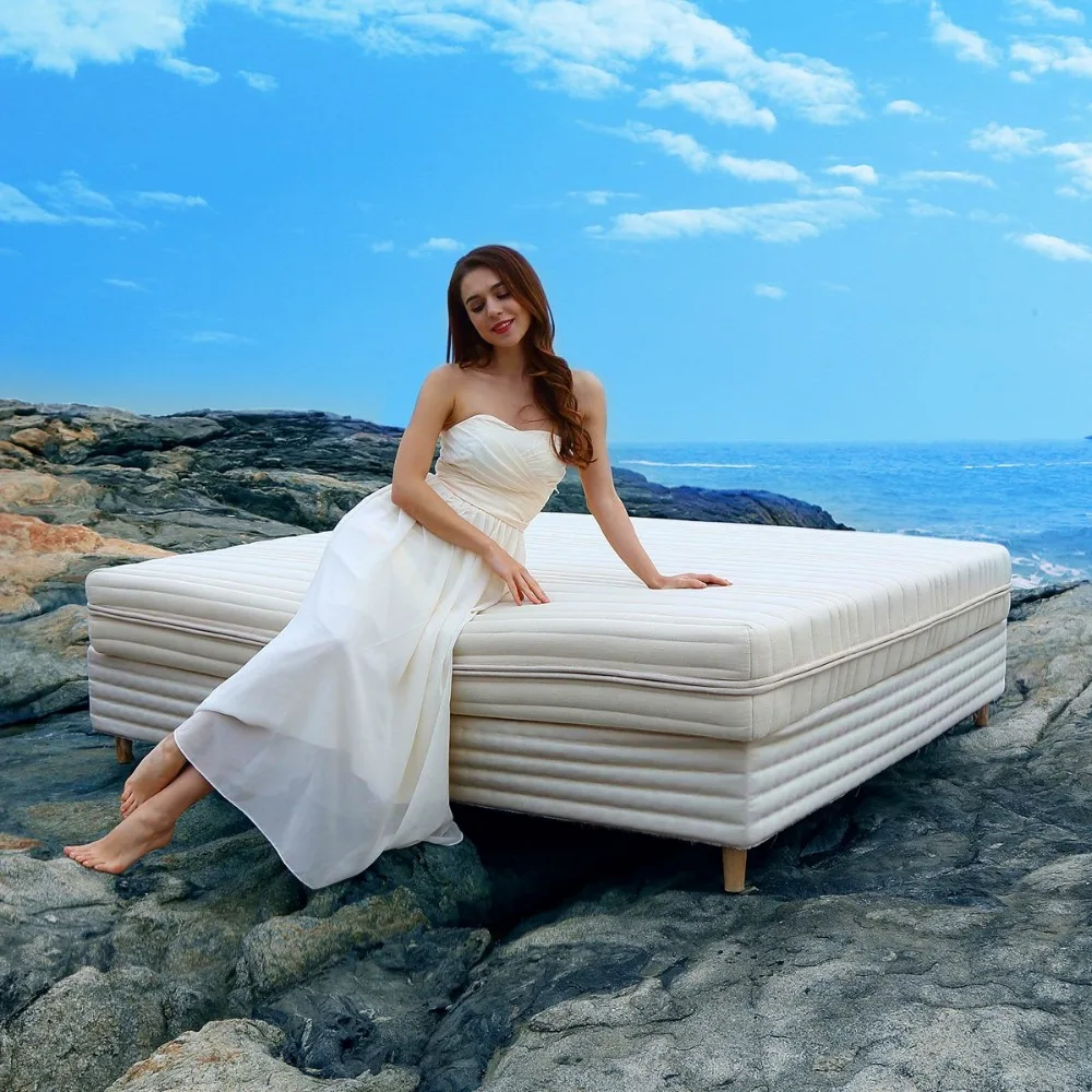 Compressed Latex Pocket Mattress with High Density Foam ...