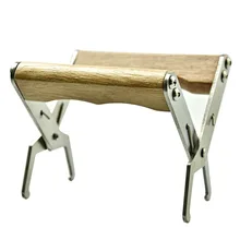 Одежда высшего качества нержавеющей Сталь деревянная рукоятка соты Spleen клип улья рамки ручка держатель Лифт захват инструмент пчеловод