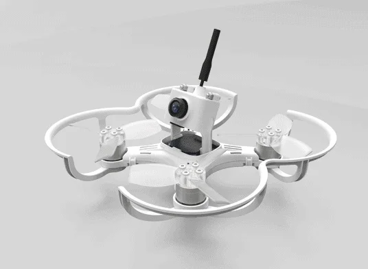 Original EMAX Babyhawk 87mm Micro Brushless FPV Racing font b Drone b font PNP VERSION WHITE