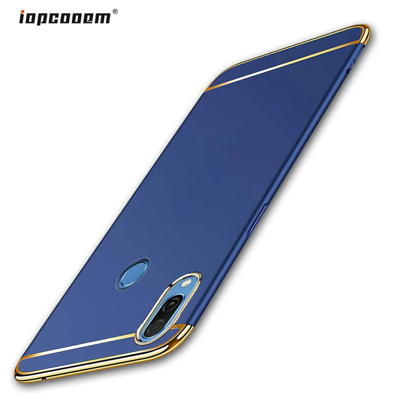 

Huawei Y9 2019 Case Cover 6.5" 3 in 1 Protective PC Hard Protect Back Cover For Huawei Y9 2019 Phone Shell Cases Coque