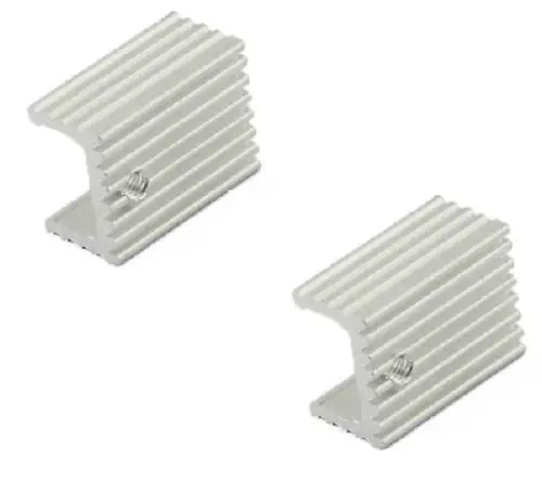 

10Pcs Heat sink 21x15x10mm Aluminum Heat Sink TO-220 Transistors DIY