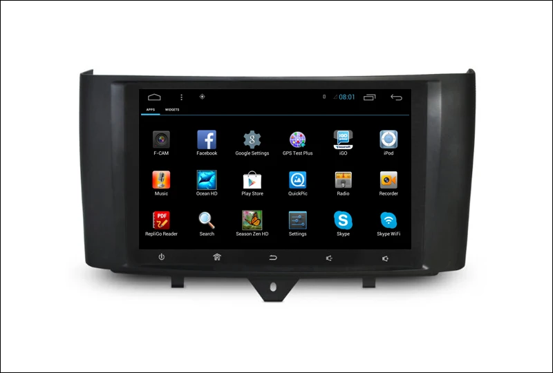 For Smart Fortwo 2010~2015 - Car Android Media Player System Radio Stereo GPS Navigation Multimedia Audio Video 6