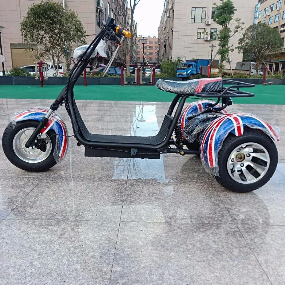 US $1.754.40 Motorcycle electric bike Citycoco Electric scooter three wheels motor 1500W Lithium battery 12A electric motorcycle Fast charge